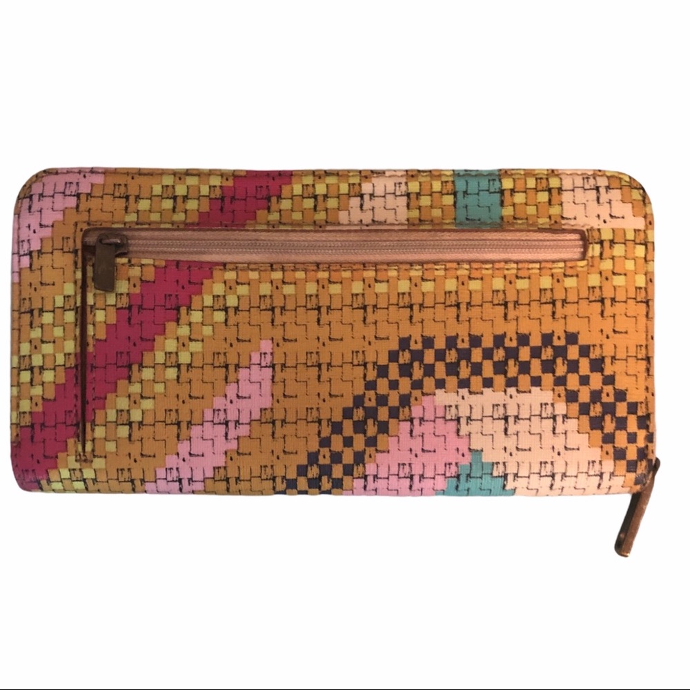 Fossil Zip Around Canvas Coated Wallet - image 2